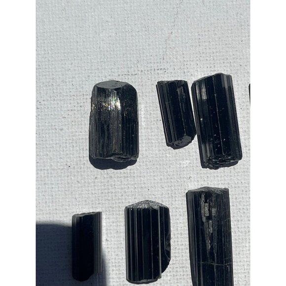 Black Tourmaline Parcel lot - 338 Carats - for jewelry making wire wrapping - Picture 5 of 10